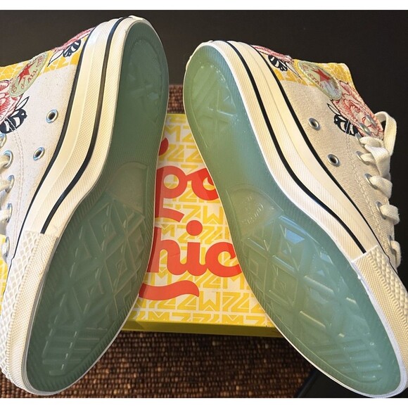 Converse x Topo Chico Chuck Taylor All Star Black Shoes | Zumiez Converse x Topo Chico Chuck Taylor All Star Natural High Top Sneakers Sz 5.5W 3.